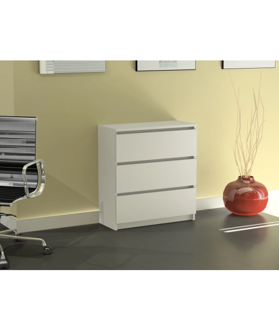 Komoda RICO 3S biała 60 cm